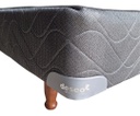 Sommier Y Colchon 1 Pl Diamante Negro Deseo Espuma 80x190 Cm