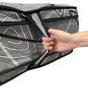 COLCHON DESEO 9225254 DIAMANTE NEGRO 140x190 CM CUOTA MELI