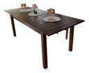 Mesa Inmacol Caribe 602-3 Extensible 1.80 X 2.30 Castaño