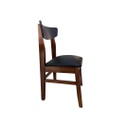 SILLA INMACOL MEDITERRANEO 140-3  CASTAÑO GRAFITO/NEGRO