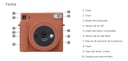 Camara Instantanea Fujifilm Instax Square Sq1 Naranja