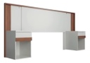 Respaldo Bourbon Cama Santo Andira 1,6mt C/luz Led + Cajones