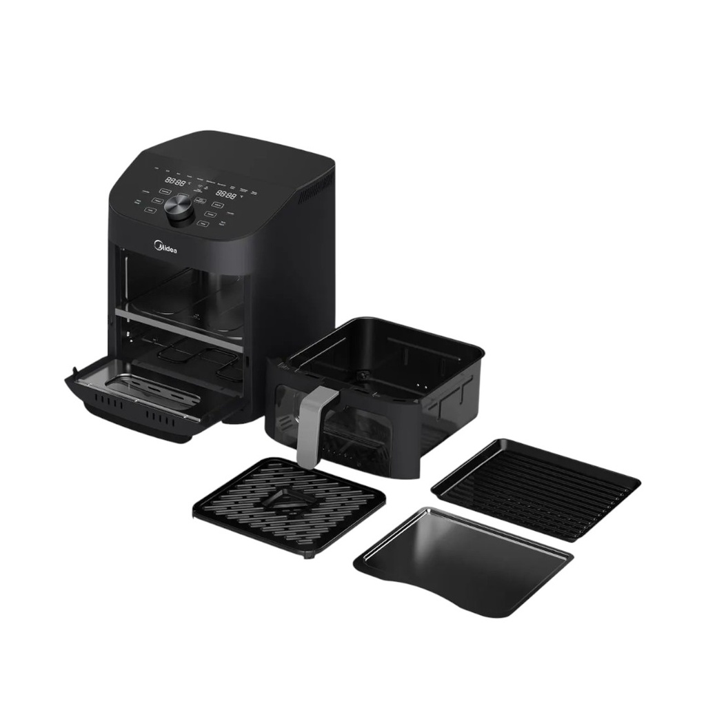FREIDORA DE AIRE MIDEA AF-D211BAR 11 LITROS 2 ZONAS