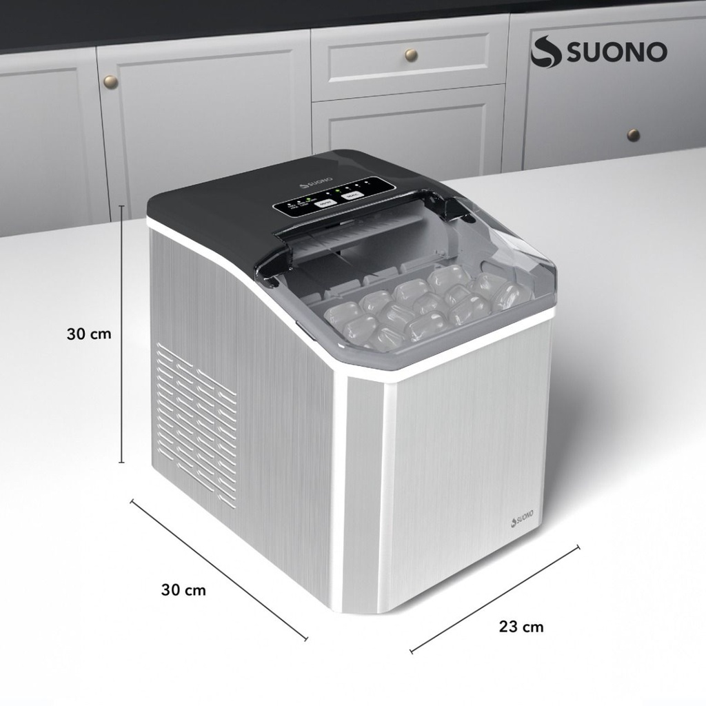 MAQUINA DE HIELO SUONO 1.3 L HOG0206 110W