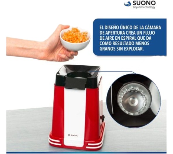 POCHOCLERA SUONO HOG0134 1200W ROJA