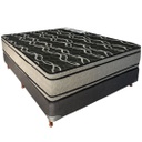SOMMIER y COLCHON GALA BARDO ESPUMA 140x190x24 cm