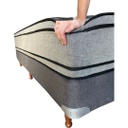 SOMMIER y COLCHON GALA BARDO ESPUMA 140x190x24 cm