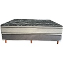 SOMMIER y COLCHON GALA BARDO ESPUMA 140x190x24 cm