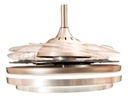 VENTILADOR DE TECHO RETRACTIL STAR TRAK STVT43-LED