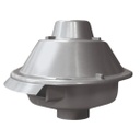 CAMPANA DE PARED TST ALUMINE S/MOTOR + EXTRACTOR S300 P/CAÑO 6"