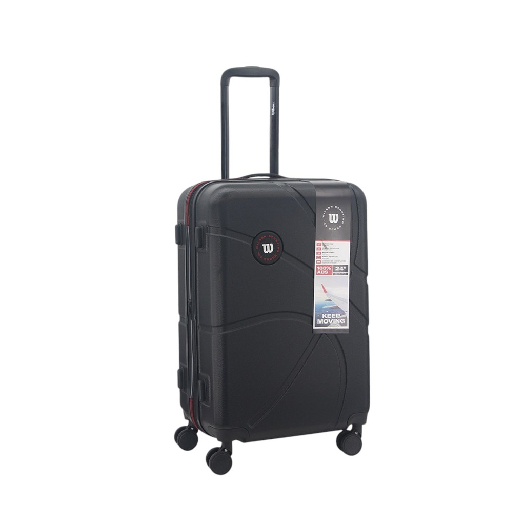 VALIJA WILSON 65.1750N 24" ABS NEGRA