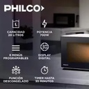 MICROONDAS PHILCO MPHDW20UAP DIGITAL 20 LTS BLANCO