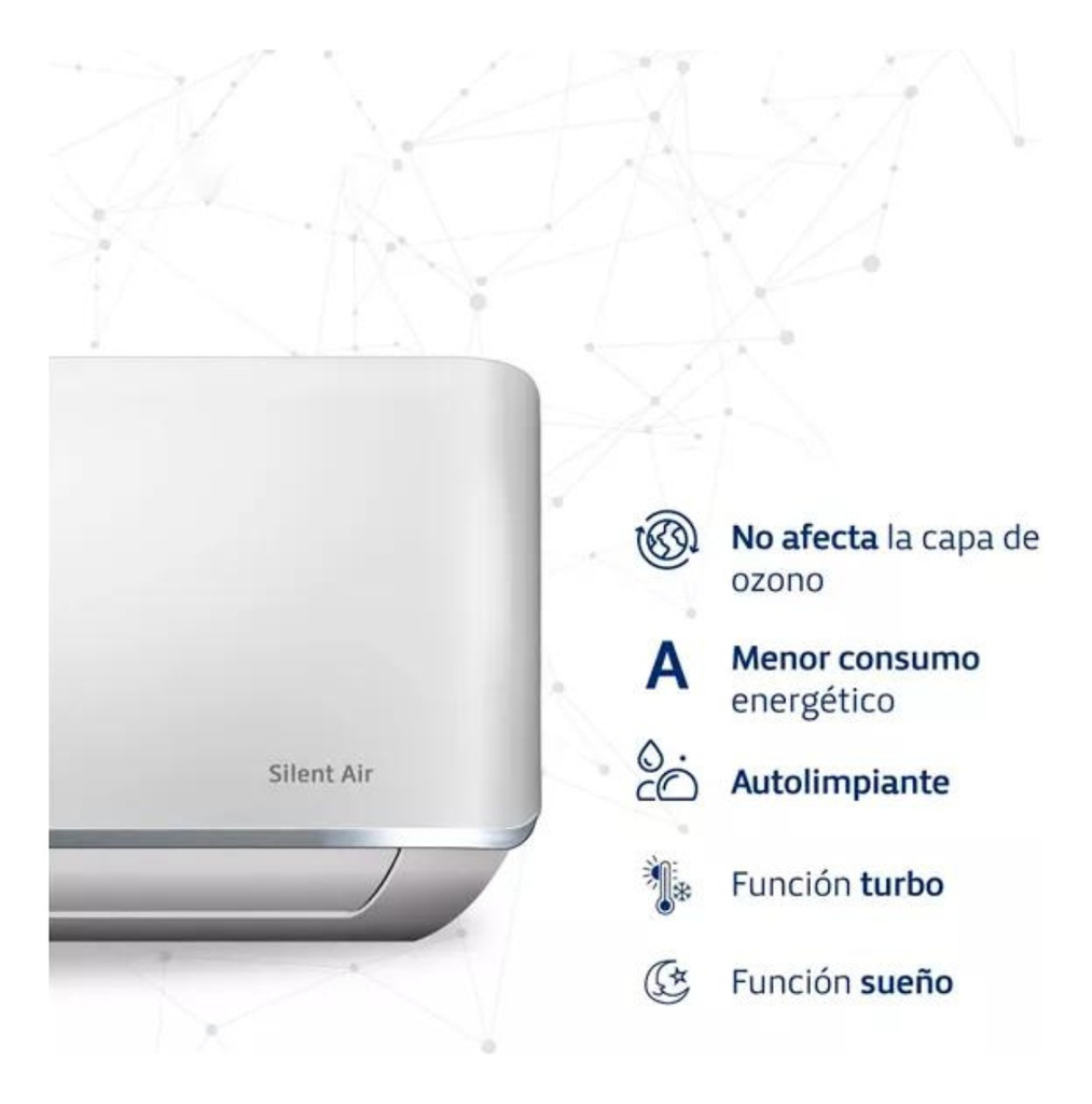 Aire Acondicionado Split Bgh Bs26wchu Frío/calor 2550w