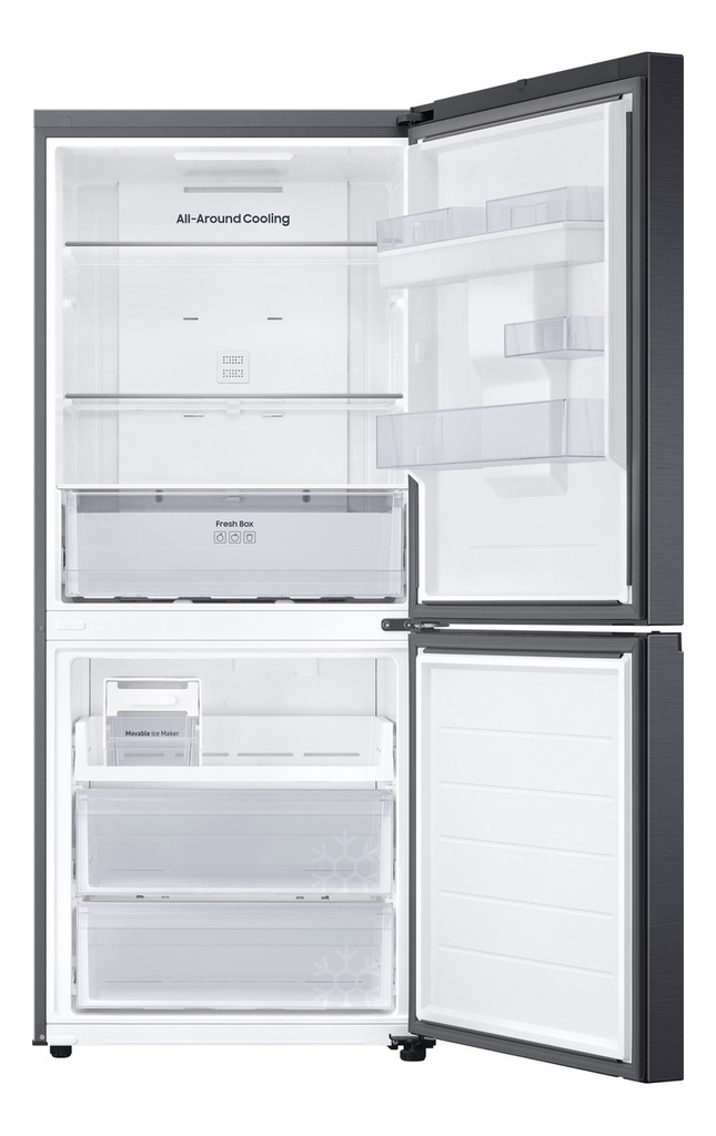 Heladera Samsung Rb45 Inverter 455lts Clase A++ Bottom Black