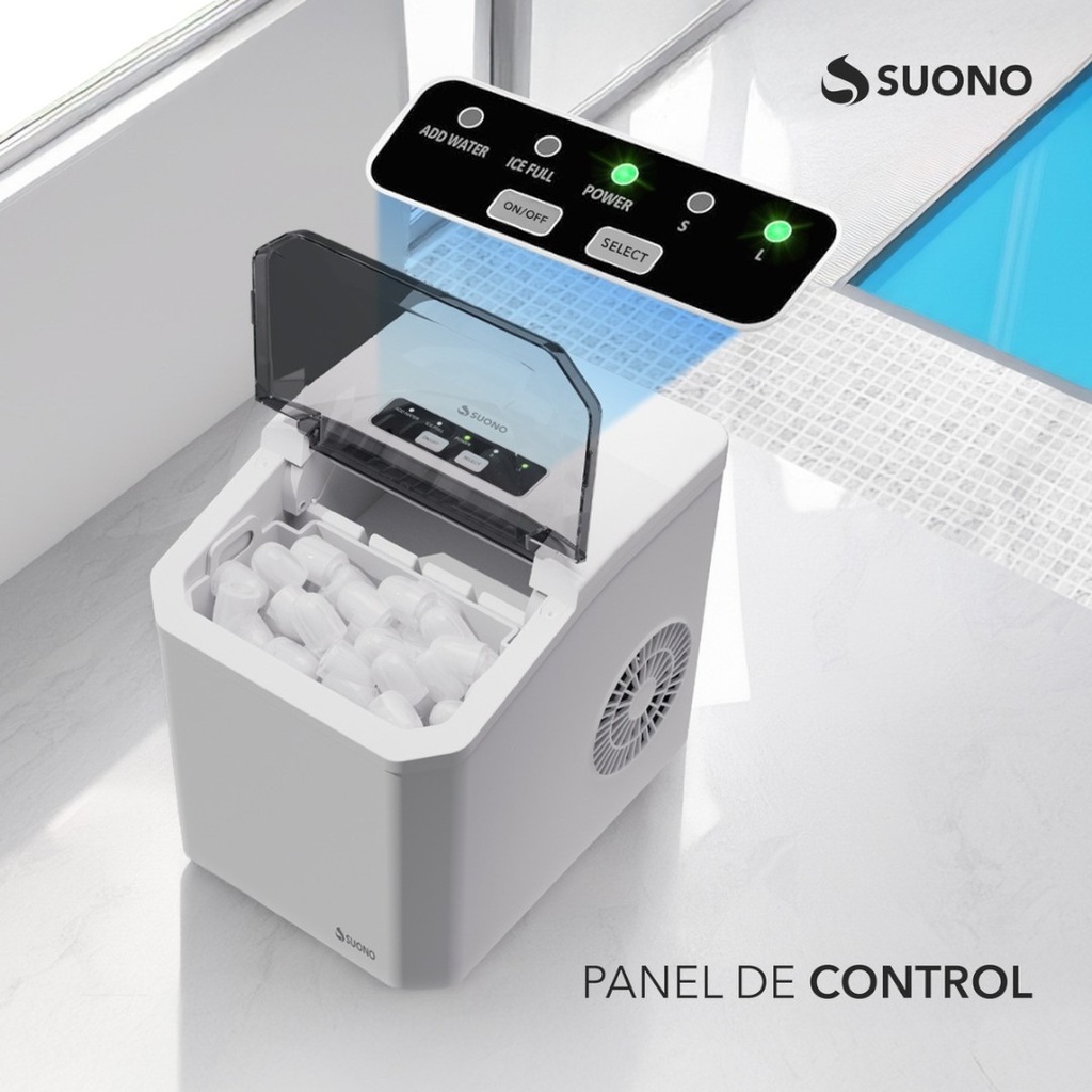 Maquina De Hielo Suono 1.3 L Hog0206 110w