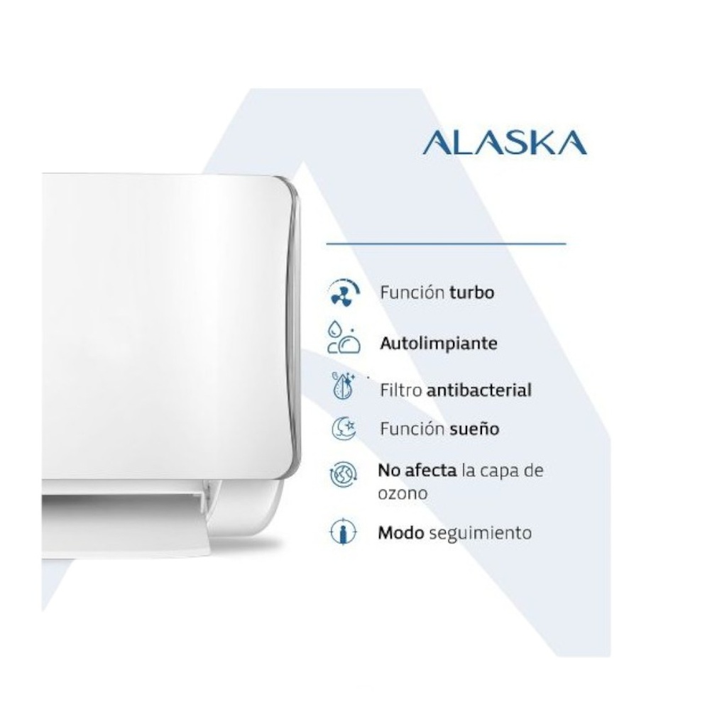 AIRE ACONDICIONADO ALASKA 3450W F/C AS35WCCS