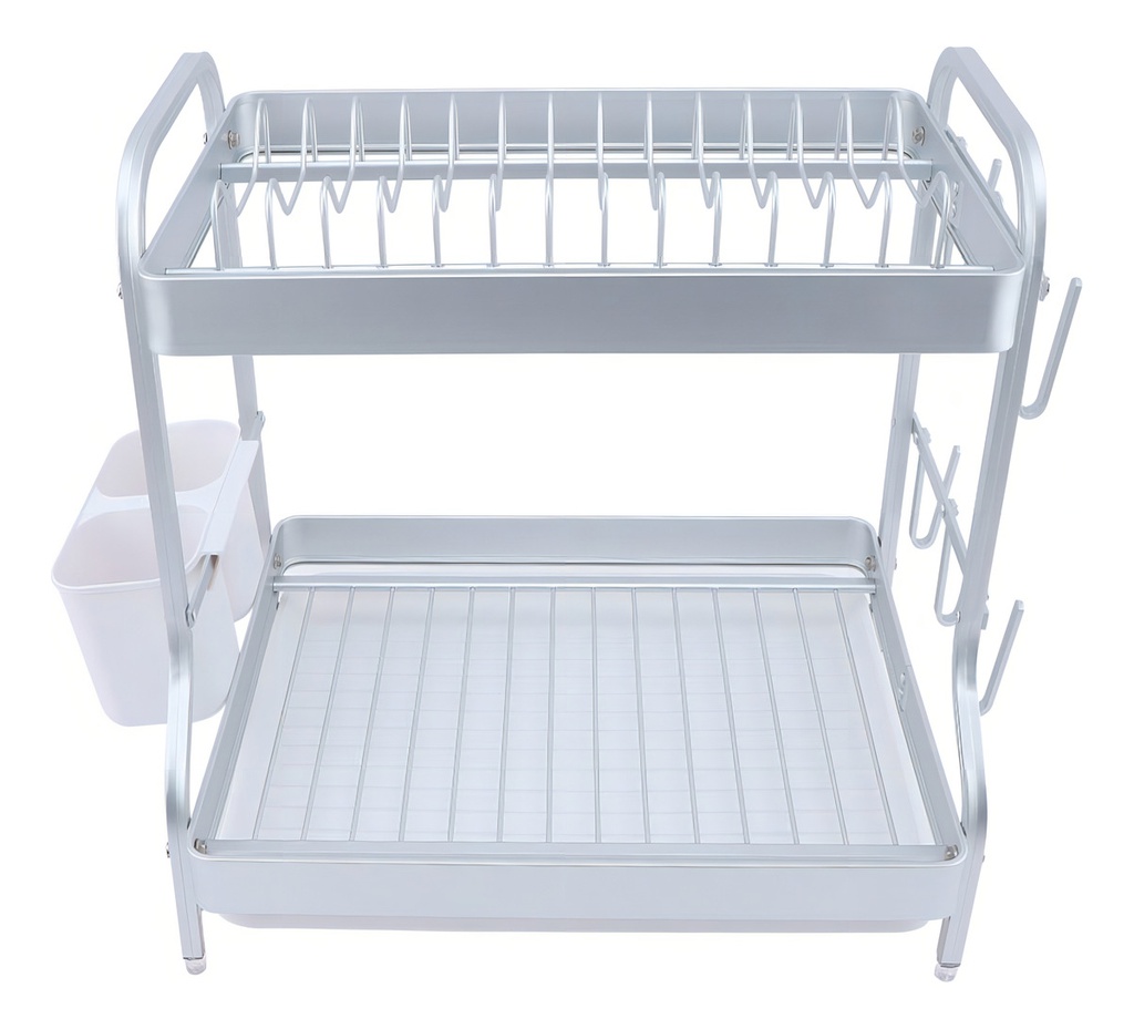 Escurreplatos De Aluminio Vonne Cesi-2nal Dos Niveles