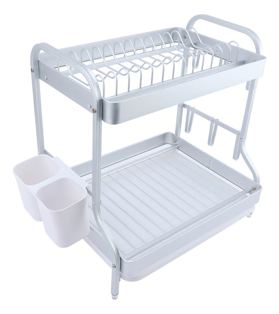 Escurreplatos De Aluminio Vonne Cesi-2nal Dos Niveles