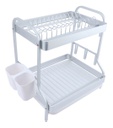 Escurreplatos De Aluminio Vonne Cesi-2nal Dos Niveles