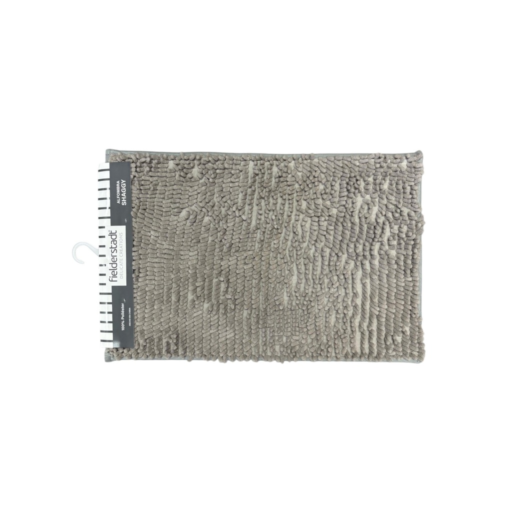 ALFOMBRA DE BAÑO SHAGY BUCLE LISA 60X40 CM COLOR