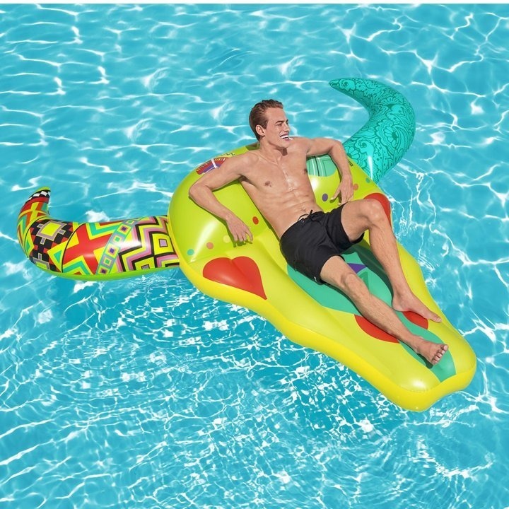 Colchoneta Flotador Inflable Bestway Bufalo 257x239 Cm