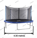 Cama Elastica Do It 3.66m Con Resorte