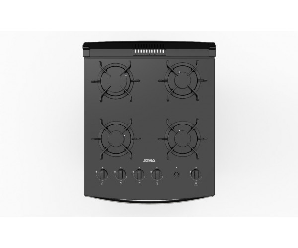 COCINA MULTIGAS ATMA CCM056N 56 CM NEGRA