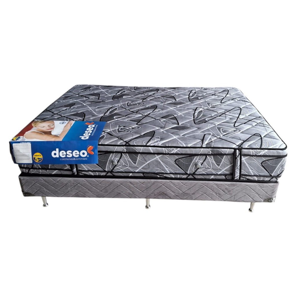 COLCHON DESEO 9225256 DIAMANTE NEGRO 160x200 CM