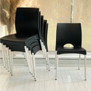 COMBO X6 SILLA GARDEN LIFE BOSTON NEGRA F900001