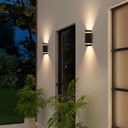 Bidireccional Kushiro Bi2gune De Exterior Oval Negro