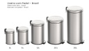 Cesto De Basura Tramontina 94538/105 5 Lt. C/pedal Ac. Inox.