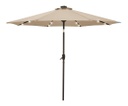 Sombrilla Solar Kushiro Ssk-4l Con Luz Interna