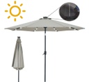 Sombrilla Kushiro Ssk-4l Solar Con Luz Interna Bla