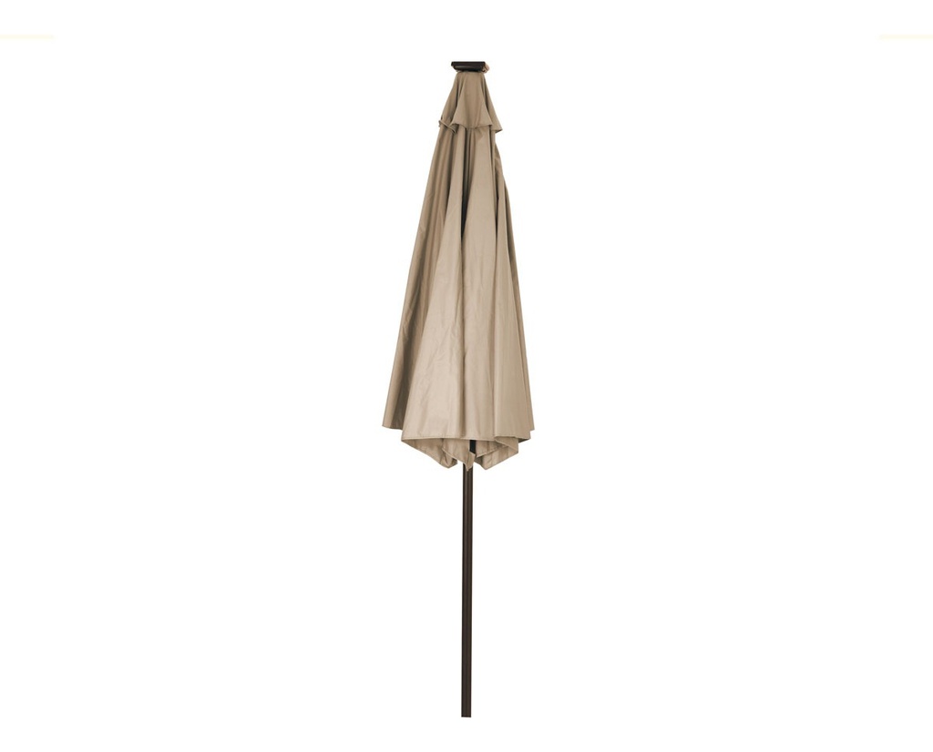 Sombrilla Kushiro Ssk-4l Solar Con Luz Interna Bla
