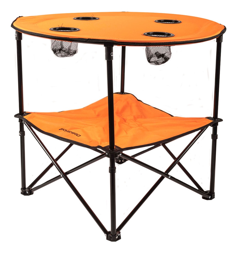 Mesa Camping Plegable Kushiro Mcp01 Naranja