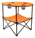 Mesa Camping Plegable Kushiro Mcp01 Naranja