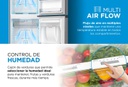 HELADERA MIDEA MDRT489MTE46ADW NO FROST TOP MOUNT 340 LT AC. INOX