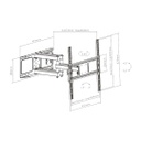 SOPORTE NAKU SH-446 32" A 75" MOVIL