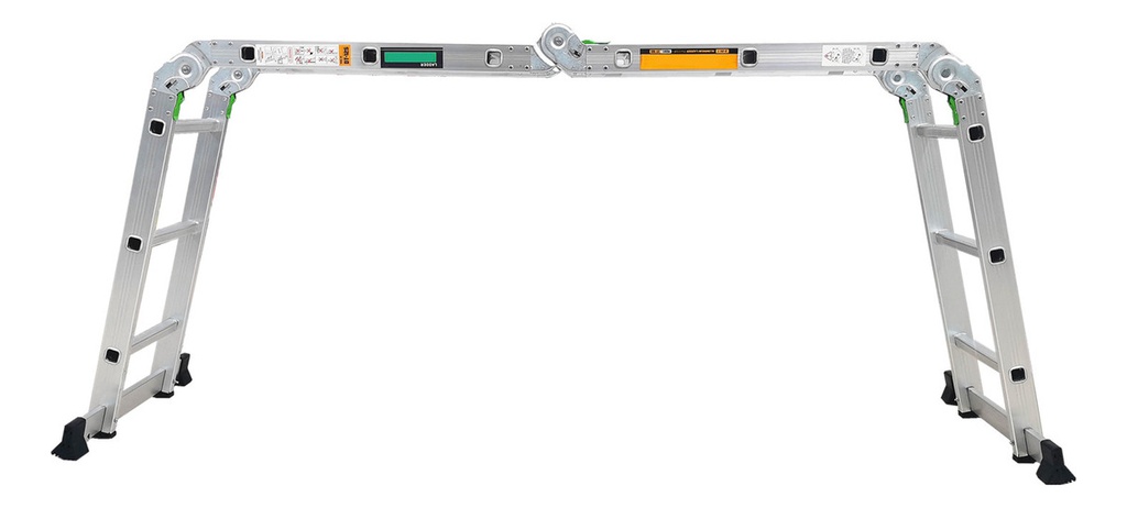 Escalera Nak Esc-001 Aluminio Articulada 12 Esc