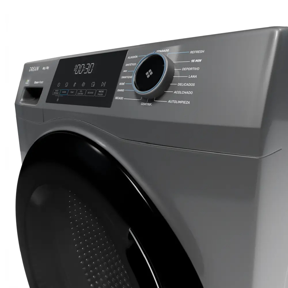 LAVASECARROPA DREAN LSCDR0805SG0 8KG INVERTER CARGA FRONTAL