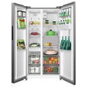 HELADERA MIDEA 510L SBS NO FROST INOX MDRS710FGE46