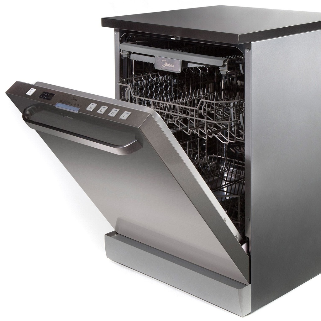 LAVAVAJILLA MIDEA DE-214XAR1 14 SET AC. INOX.