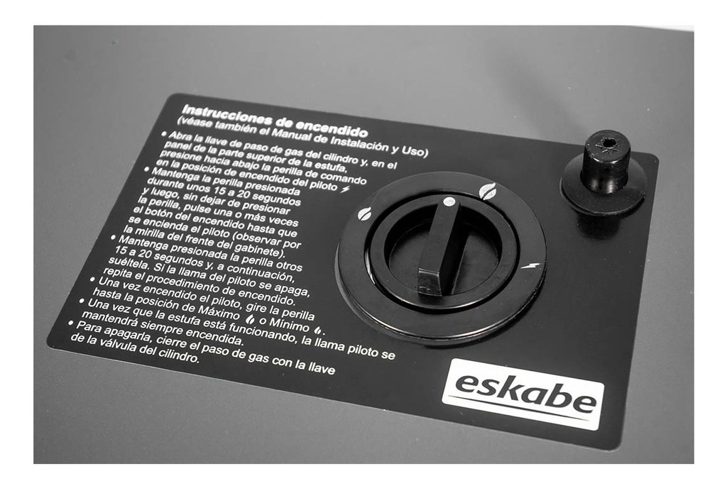 Calefactor Eskabe S21 Minimovil Garrafera Gas Licuado