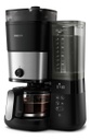 Cafetera Philips Grind &amp; Brew Hd7900/50 1.5 L Negra