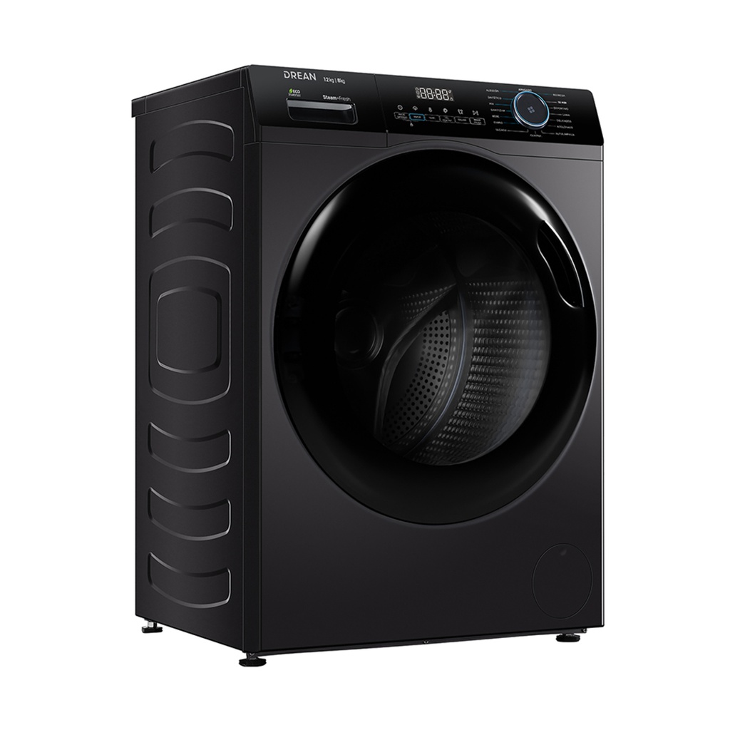 LAVASECARROPA DREAN LSCDR1208SG0 12KG INVERTER CARGA FRONTAL GRAY LITE
