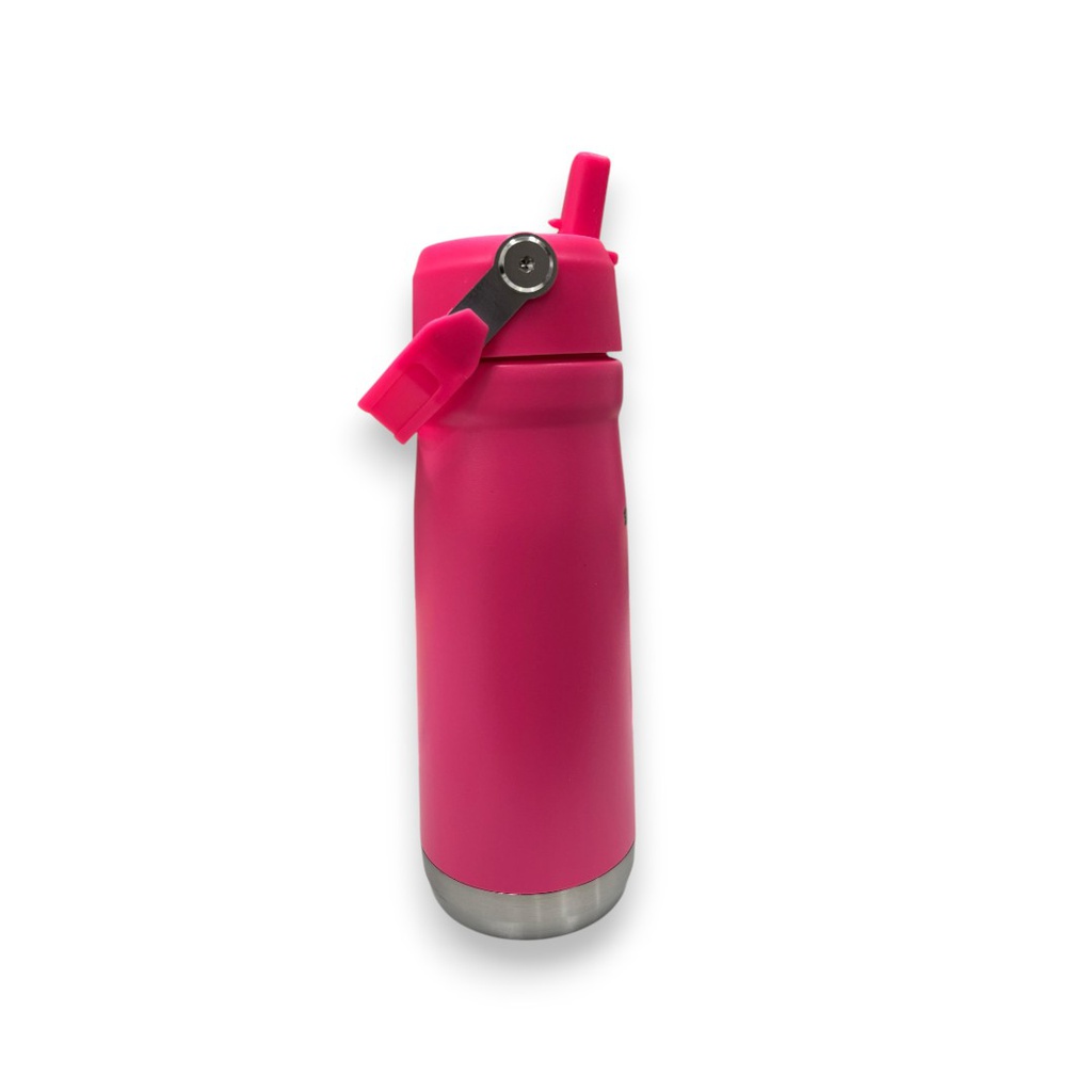 BOTELLA TERMICA STANLEY CON PICO 650 ML FUCSIA