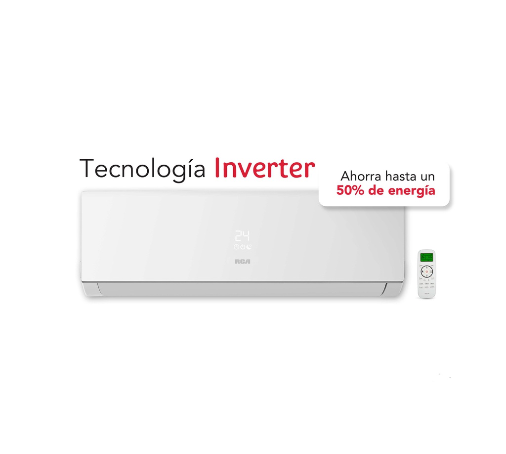 AIRE ACONDICIONADO SPLIT INVERTER RCA RP3200INV-F-SK 3200 F/C