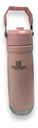 Botella Termica Acero Con Pico 650 Ml Rosa Pastel