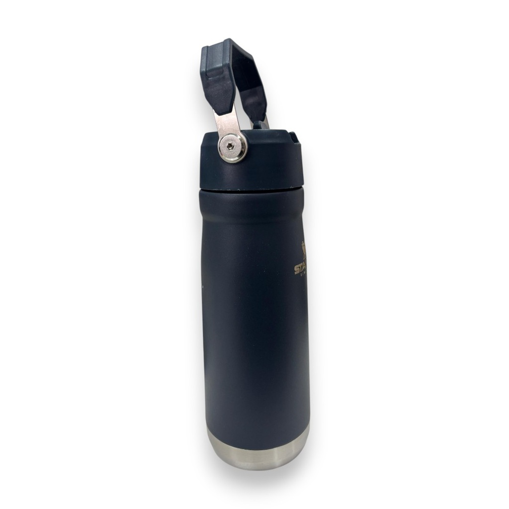 BOTELLA TERMICA STANLEY CON PICO 650 ML AZUL
