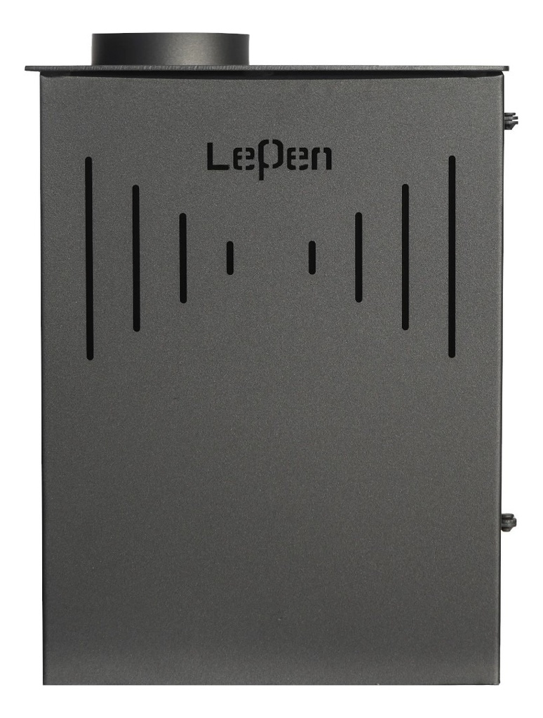 Estufa A Leña Lepen 14000 Cal. Premium + Kit De Pared 6 